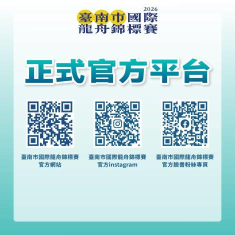 163支隊伍熱血集結！2026臺南市國際龍舟錦標賽隊名創意吸睛 充分展現城市活力