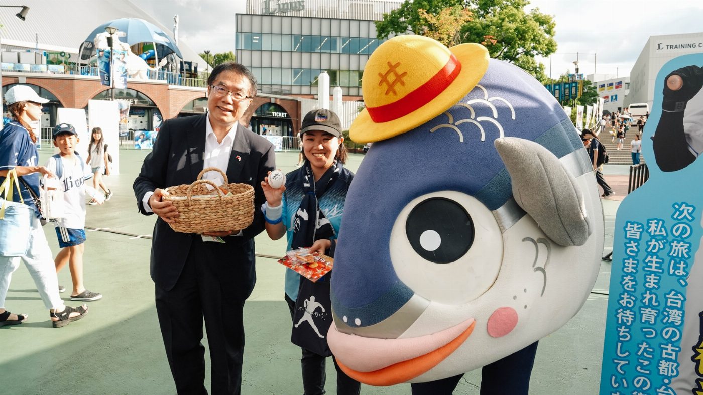 南市觀旅局新聞稿8月15日-Belluna巨蛋臺南觀光日 黃偉哲市長登板投出一記好球