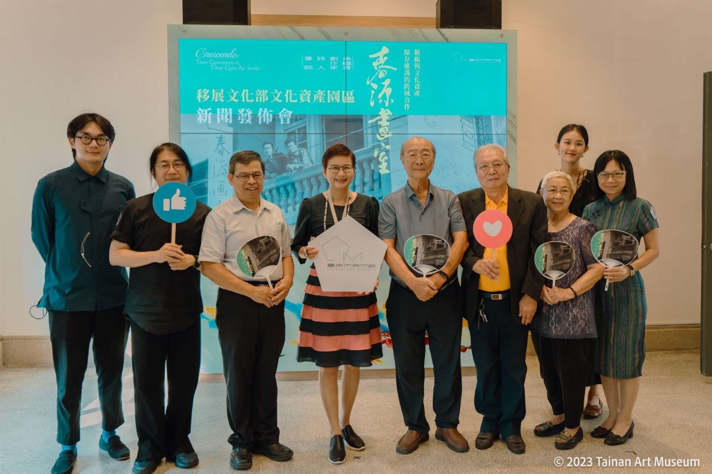 藝術與文化資產保存維護的跨域合作！  臺南市美術館「春源畫室：畫師-詩人-劇作家-承繼者」  移展文化部文化資產園區