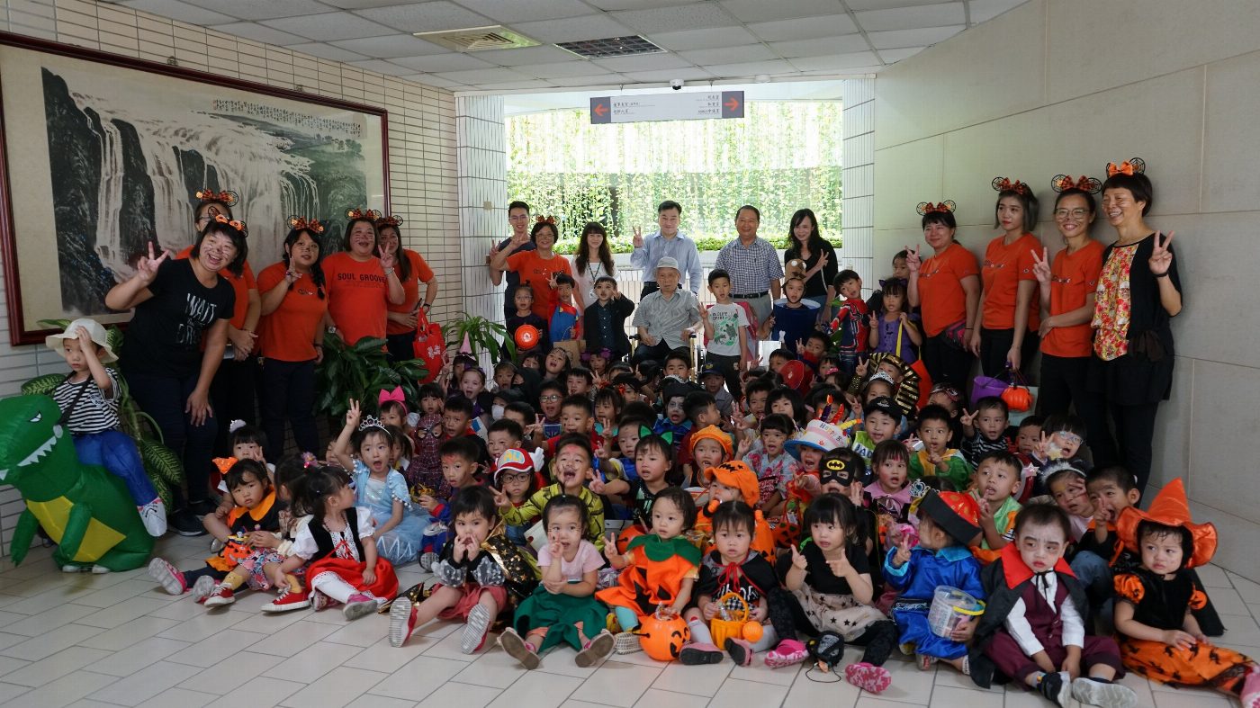崑山科大附幼萬聖節拚創意  變裝遊行萌翻校園