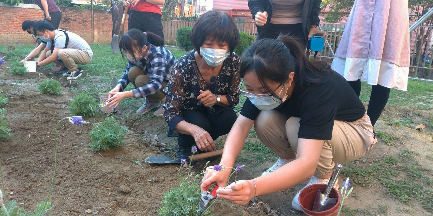 南臺科技大學善用校內綠地空間開墾「元氣心田大農場」 規劃校園心理健康促進活動之園藝治療