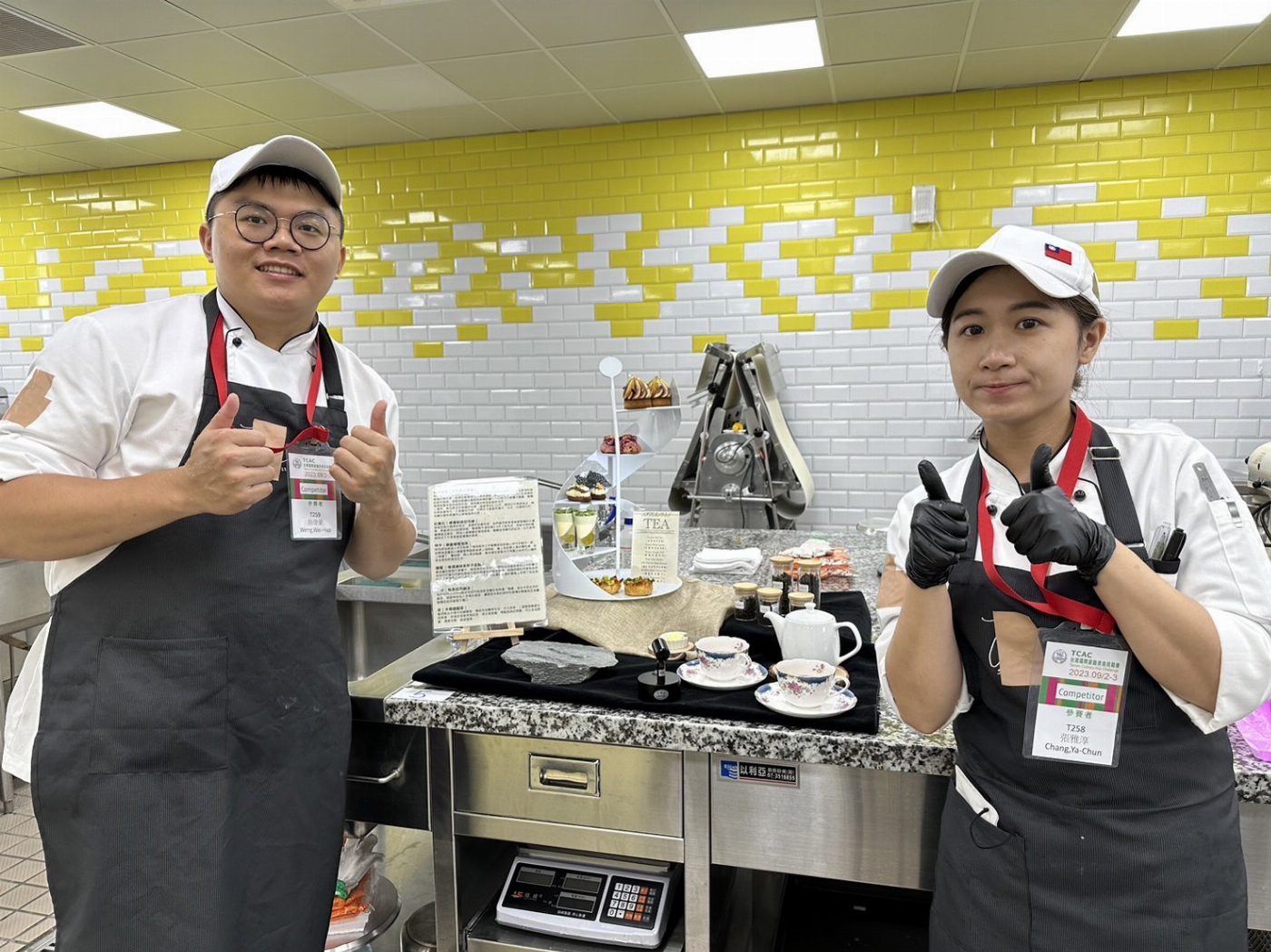 南應大餐飲系培訓菁英一級棒   2023台灣TCAC國際廚藝美食挑戰賽 囊括2金7銀7銅2佳作1全場最高分獎盃