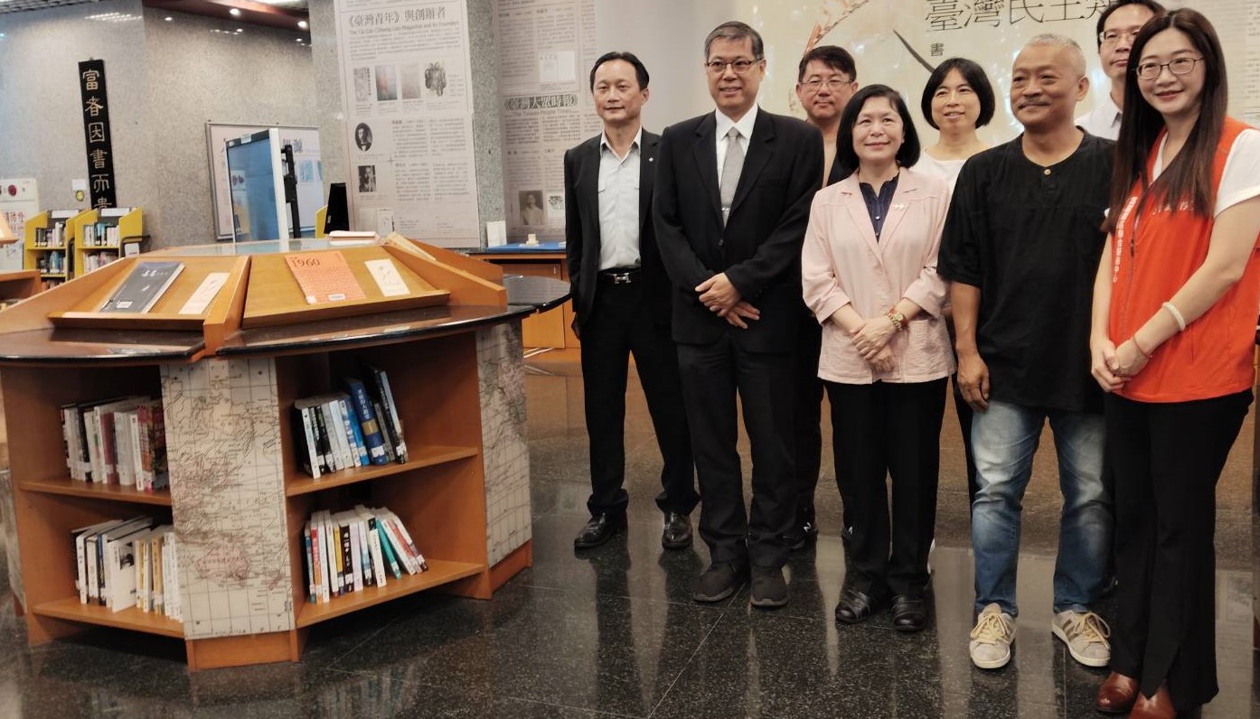 南臺科大舉辦臺灣民主書展 10月23日在該校圖書館開幕