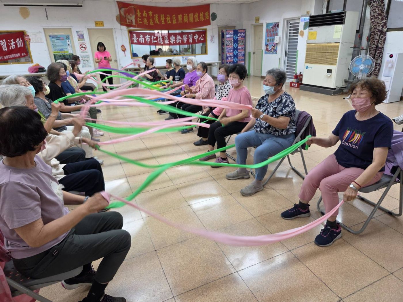仁德區高齡友善課程 引領長者成為社區守護天使