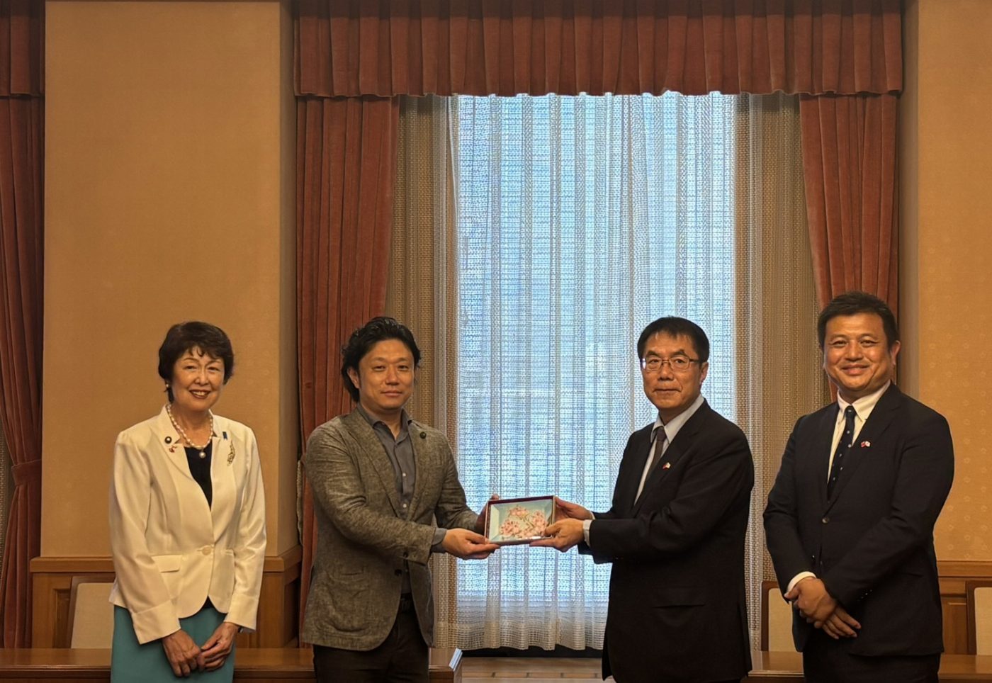 大阪市議長與黃偉哲市長共商台日交流策略