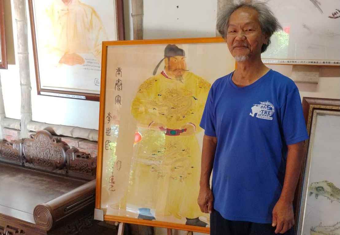 今年教師節、中秋節、國慶日連續假期到「台南學甲秘境一老塘湖藝術村」參觀「皇帝出巡」