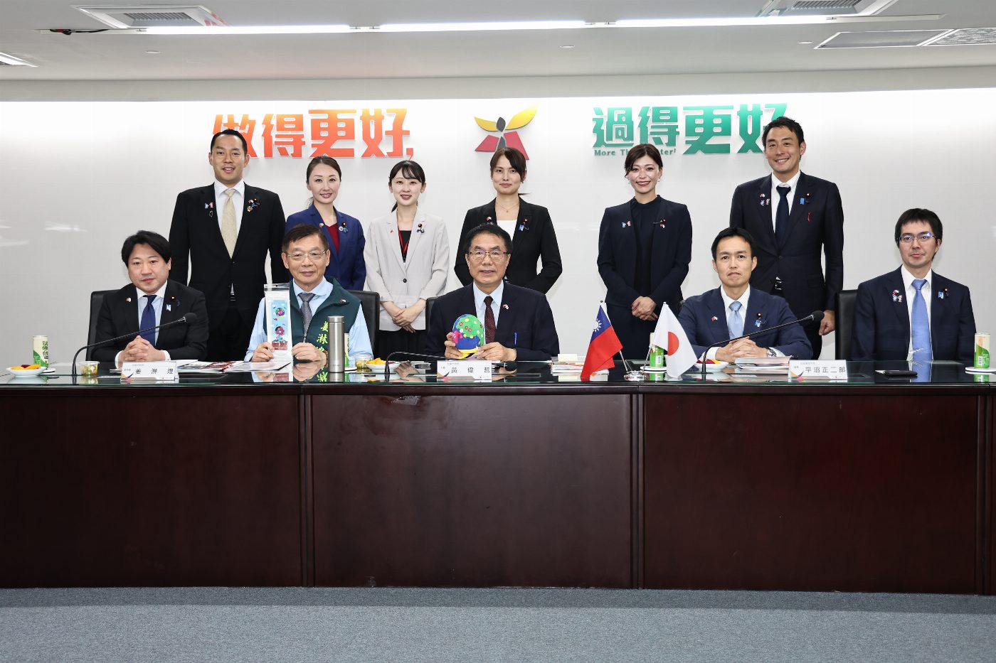 台南市長黃偉哲捐款助熊本震災 促進台日青年交流深化