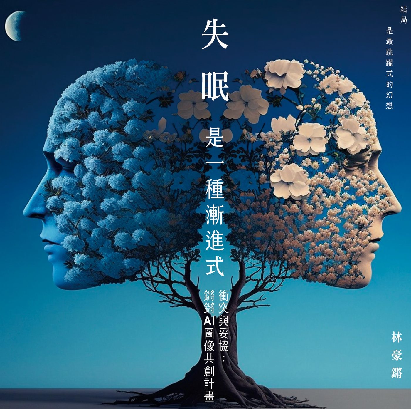 埋下人類與AI共創的種子  南大林豪鏘教授出版華人史上第一本真人與AI圖像共創的圖文詩輯