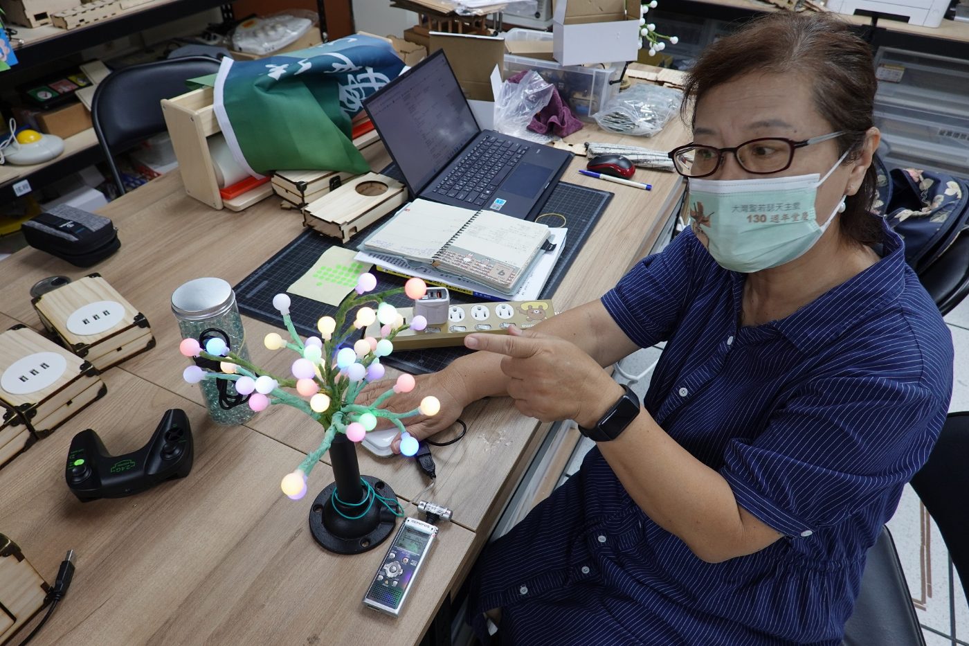 國立臺南大學林千玉教授團隊致力輔具研發，為特教學童創造適性學習機會
