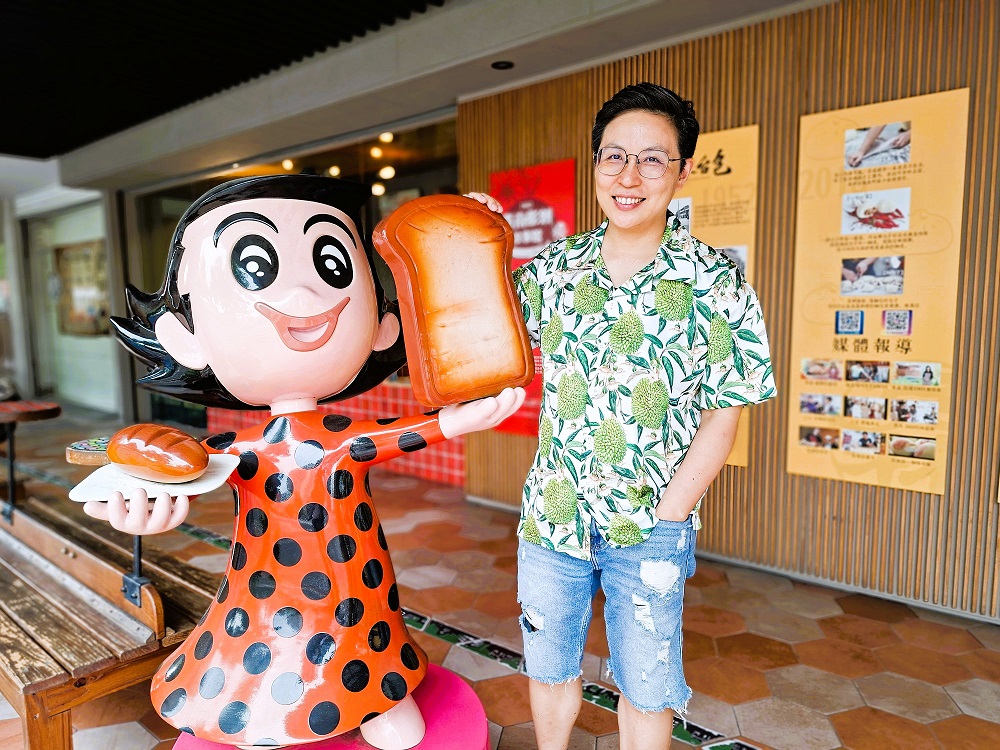 「鹹甜引路臺南味」翻新包子與膨餅，用吃來記錄生活與地方，「克林台包」從傳統食物帶大家理解臺南