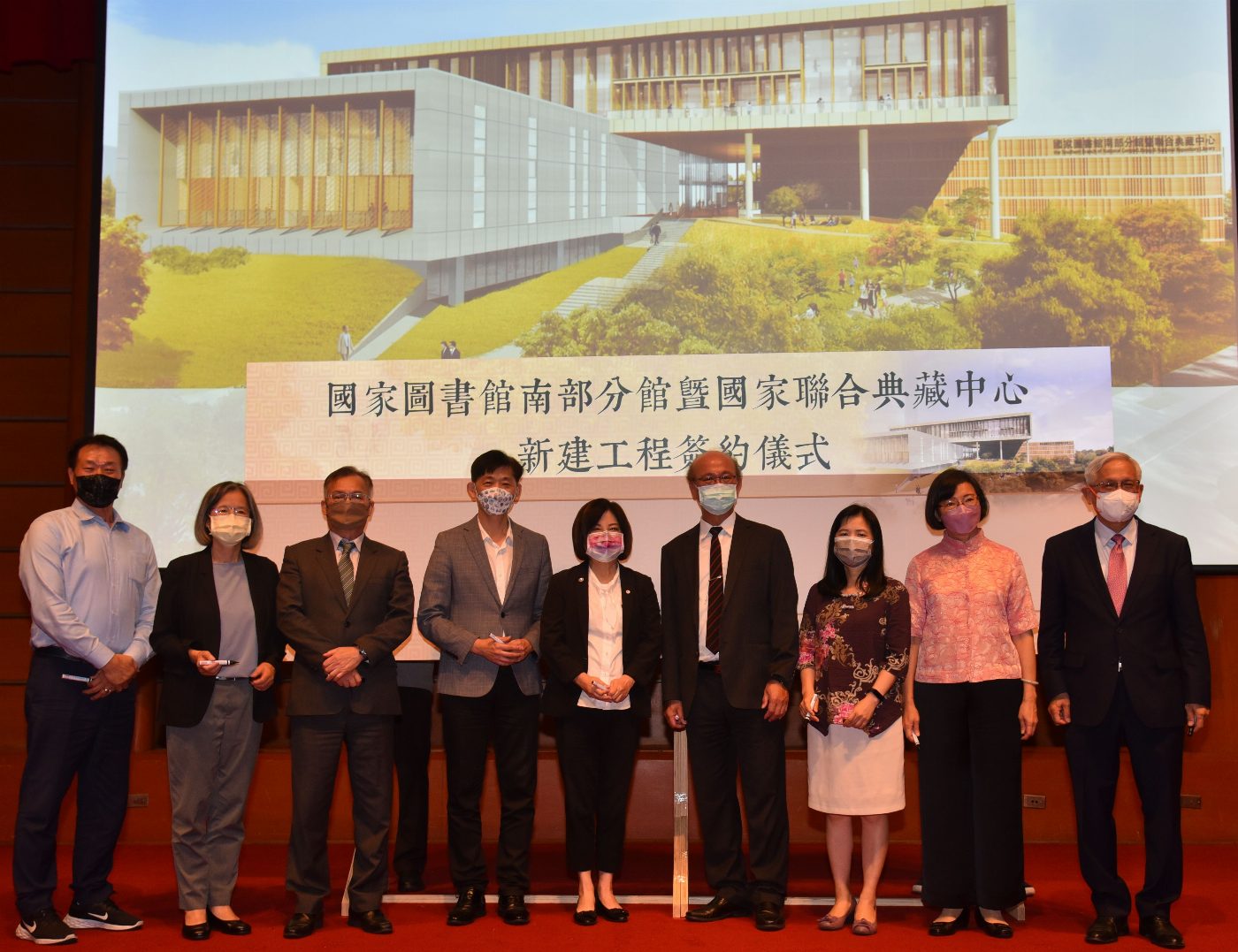 國圖南部分館新建工程簽約、114年底啟用  將有效提升南臺灣學術研究與閱讀風氣