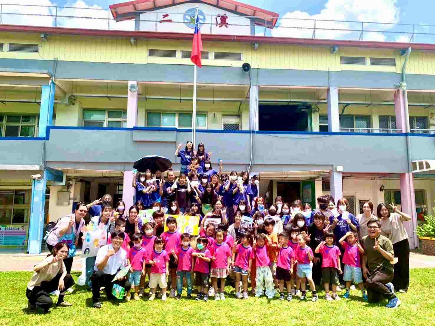 南臺科大幼保系與二溪國小附幼攜手共融學習 一起樂融融