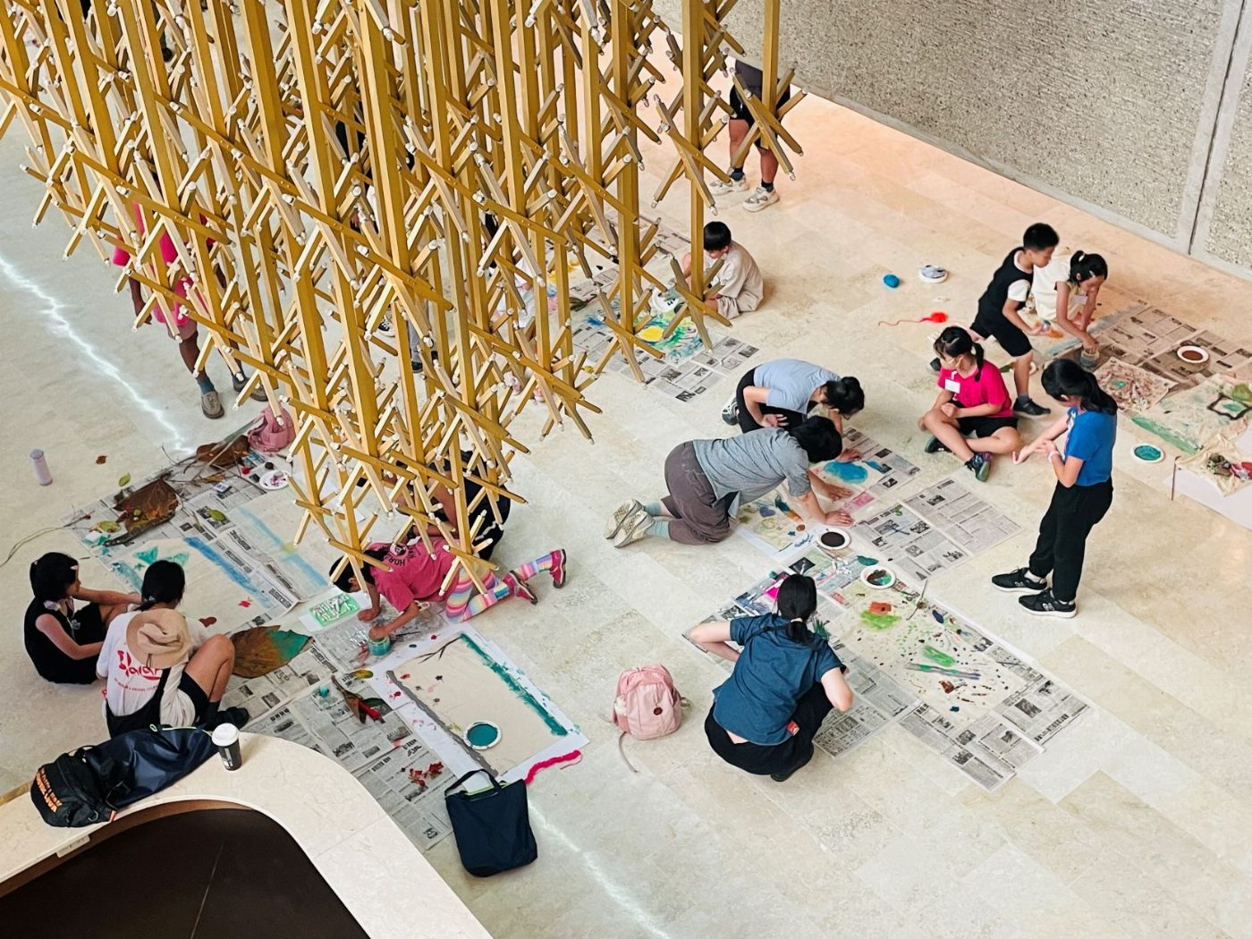 臺南文化中心40歲生日 孩童進館共創地誌學